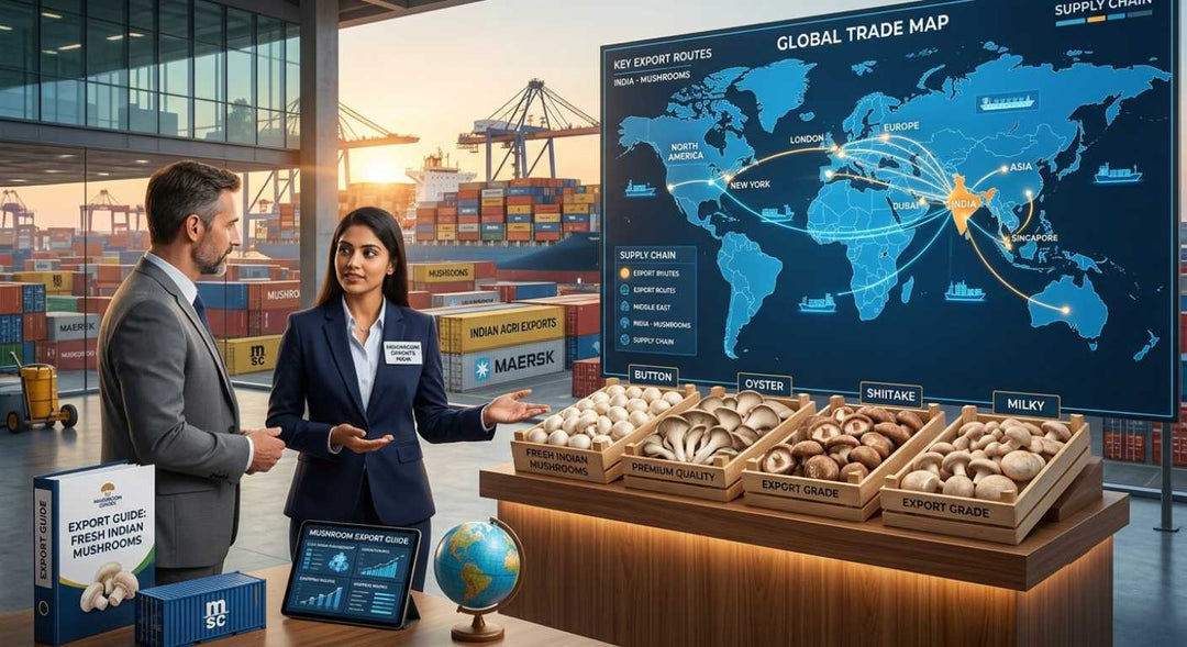 How to Find International Buyers for Indian Mushrooms: A Practical Export Guide