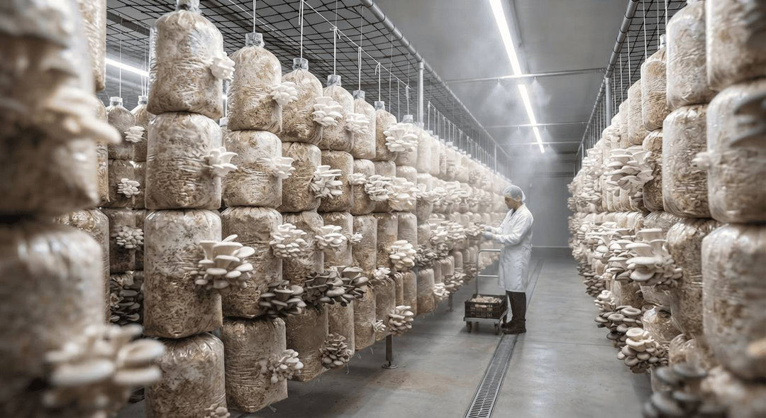 Oyster Mushroom Farming Business Plan: Cost, Profit & Production Guide for 100 Kg Per Month