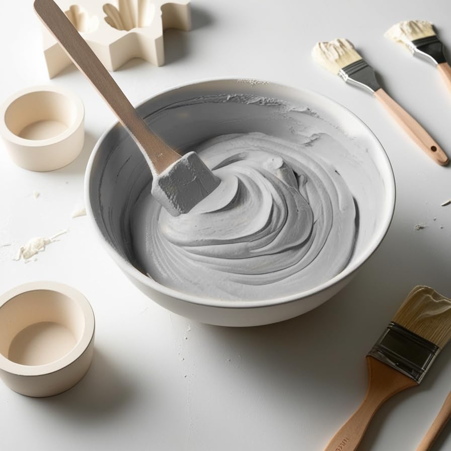 Plaster of Paris 200gm/ 450gm / 900gm /2KG / 5KG – Fine White POP Powder for Artistic Moulds, Gypsum Casts, Decorative Sculptures &amp;amp; DIY Art and Craft Projects