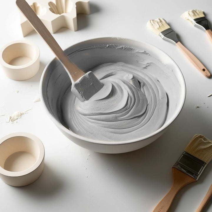 Plaster of Paris 200gm/ 450gm / 900gm /2KG / 5KG – Fine White POP Powder for Artistic Moulds, Gypsum Casts, Decorative Sculptures &amp;amp; DIY Art and Craft Projects
