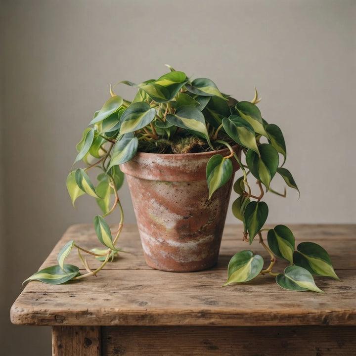 Philodendron Brasil | Brasil Money Plant | Hanging Plant | Decor Plant for Indoor and Garden | Luck Bringing Table Plant | 1 Healthy Live Plant with Pot