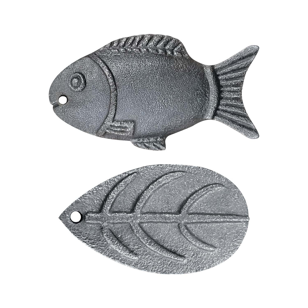 Gachwala Iron Leaf &amp; Fish Combo | Natural Iron Boost for Cooking | Reusable &amp; Food-Safe Kitchen Tool | Supports Daily Iron Intake | Healthy Cooking Aid for Adults &amp; Children