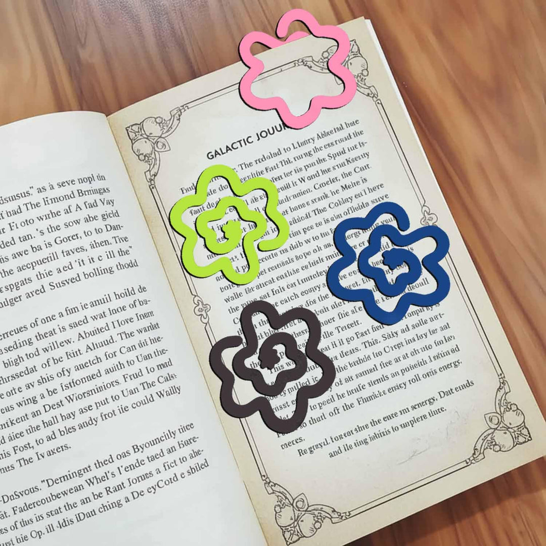 Cute Unique-Style MDF Bookmarks – Aesthetic Book Marks for Books, Novels, Kids &amp; Adults – Durable Reading Accessories &amp; Gifts for Book Lovers (Multiple Design Options)