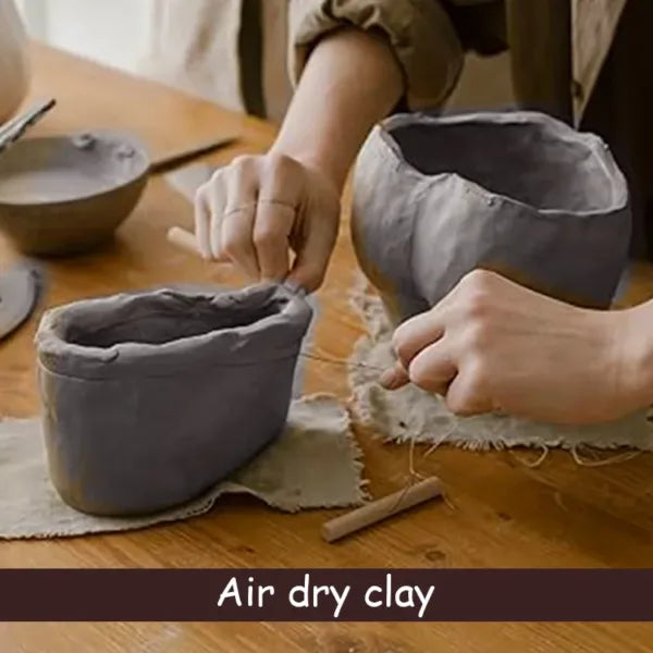 Premium Terracotta Clay for Modeling and Art &amp; Craft Projects - Shadu mati - Air Dry Wet Clay for Children &amp; Professional Artists - Ready to Use Natural Eco Friendly Filtered Molding Clay