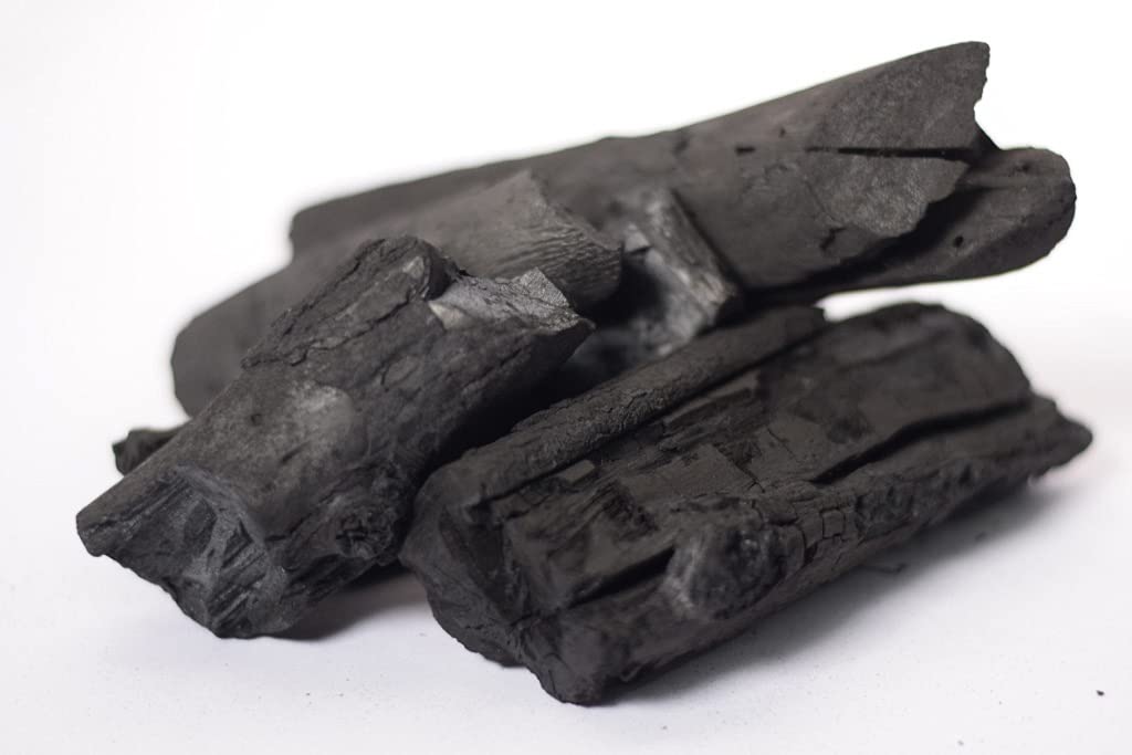 Wood Charcoal for Ornamental Plants Potting ,Orchid Potting, Terrarium Potting and other Horticulture purposes -Pack of 1 KG