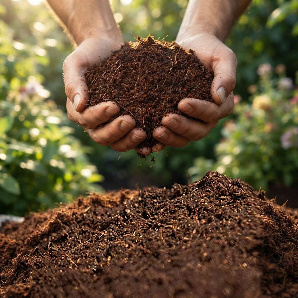 Cocopeat (Loose ) for Gardening &amp;amp; Plants, Coco Peat Powder Cocopeat Compost - Pack of (1/2/3/4/5/6) KG