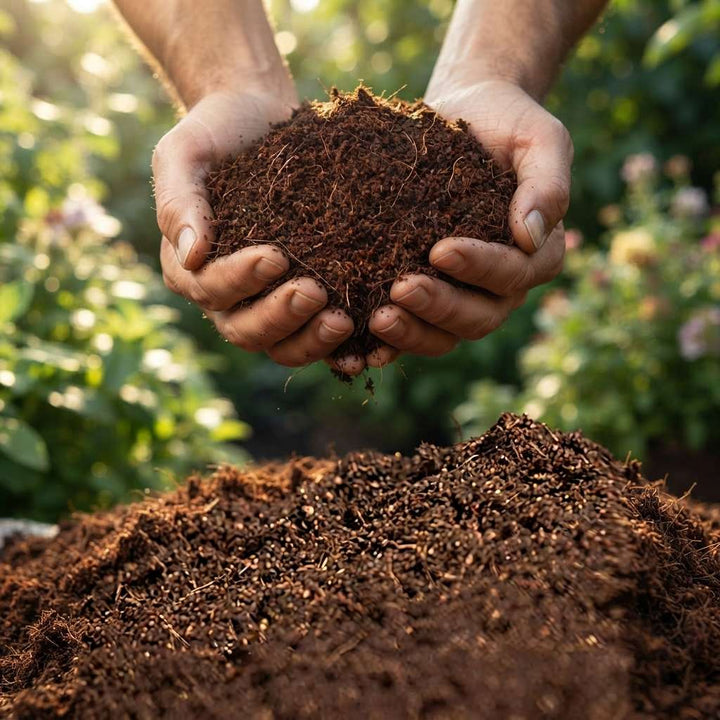 Cocopeat (Loose ) for Gardening &amp;amp; Plants, Coco Peat Powder Cocopeat Compost - Pack of (1/2/3/4/5/6) KG