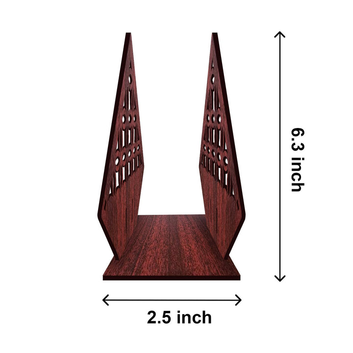 Wooden Tissue Paper Holder for Table – Compact Napkin Organizer for Dining Table, Kitchen Counters &amp; Office Use | Stylish Tissue Holder with Minimal Design
