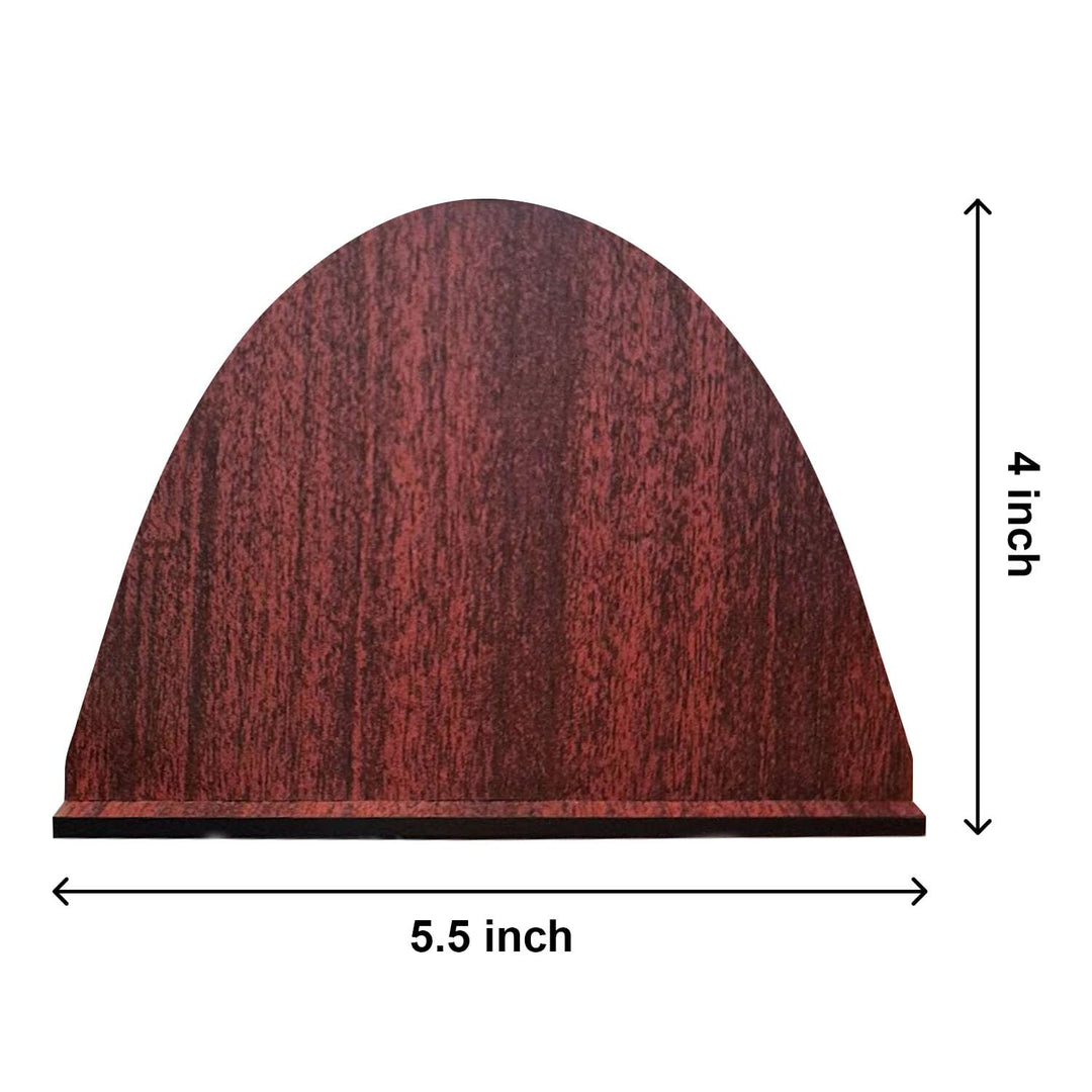 Wooden Tabletop Tissue Holder – Compact Napkin Organizer for Kitchen, Dining Room &amp; Office Spaces | Simple &amp; Functional Wooden Stand (Approx Size: 5.5 x 4 x 2.3 Inch)