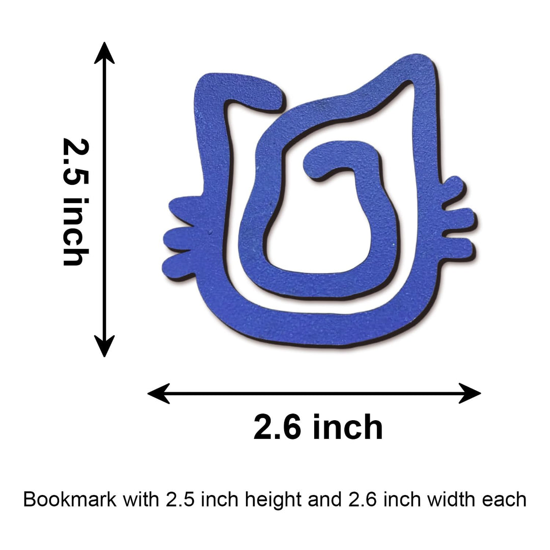 Cute Unique-Style MDF Bookmarks – Aesthetic Book Marks for Books, Novels, Kids &amp; Adults – Durable Reading Accessories &amp; Gifts for Book Lovers (Multiple Design Options)