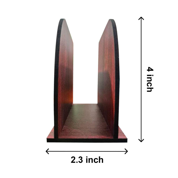 Wooden Tissue Organizer – Compact Napkin Holder for Dining Table, Kitchen Counters &amp; Workspaces | Durable Wood Stand for Everyday Use (Approx Size: 5.5 x 4 x 2.3 Inch)