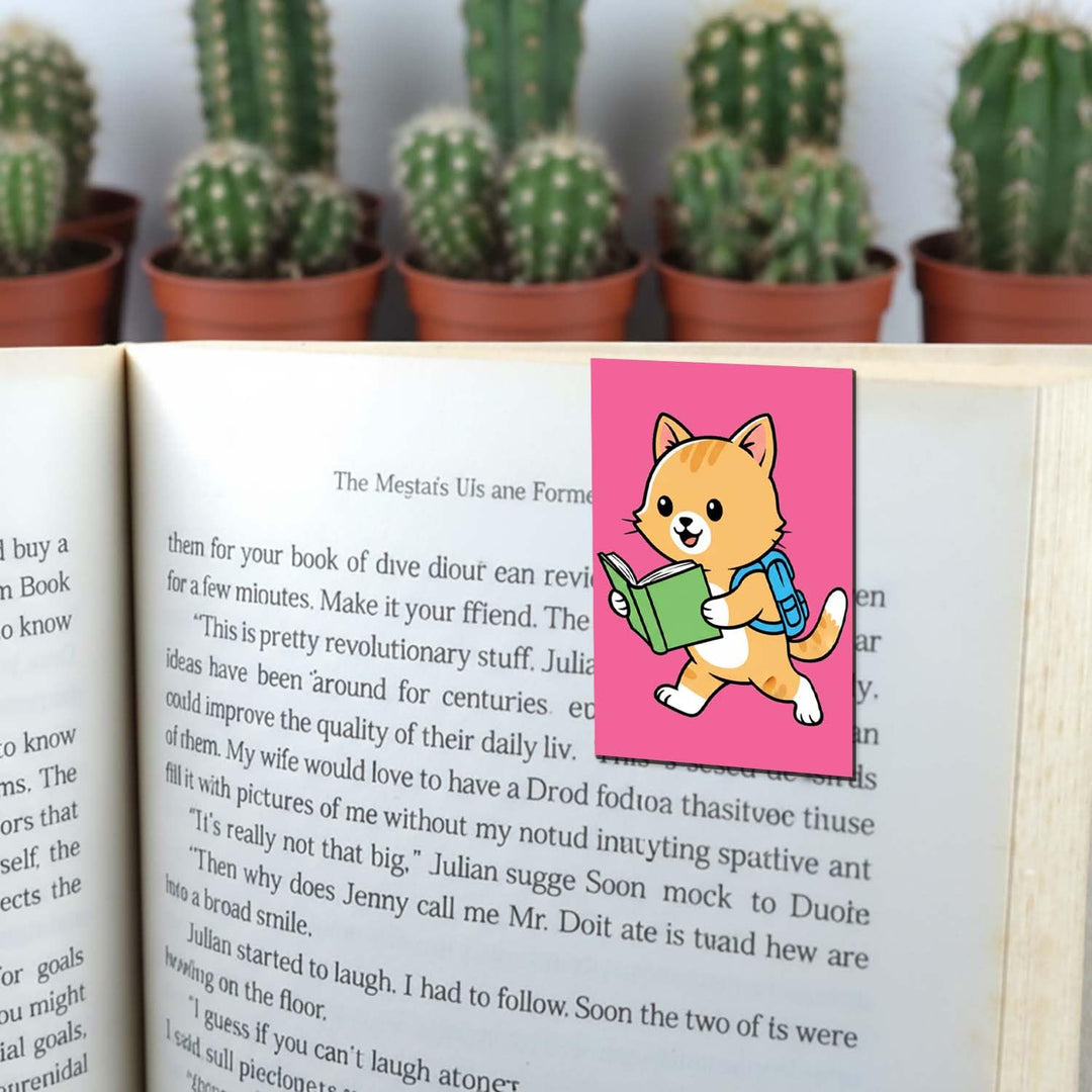 Cute Animal Bookmarks Set of 6 | Adorable Page Markers with Lovely Quotes | Creative Animal Bookmark for Books &amp; Novels | Perfect Gift for Book Lovers, Readers &amp; Kids