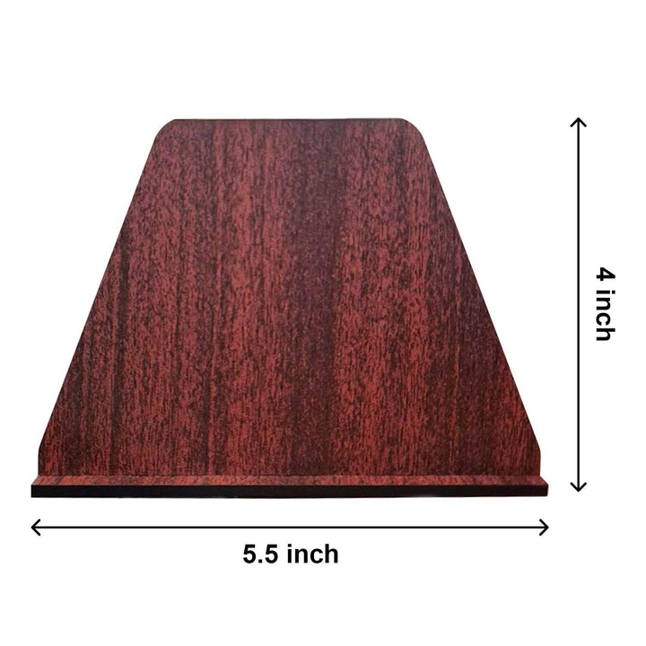 Wooden Tissue Dispenser – Minimalist Napkin Stand for Dining Table &amp; Office Desk | Sleek Open-Frame Design with Sturdy Wood Build (Approx Size: 6 x 4.5 x 2 Inch)