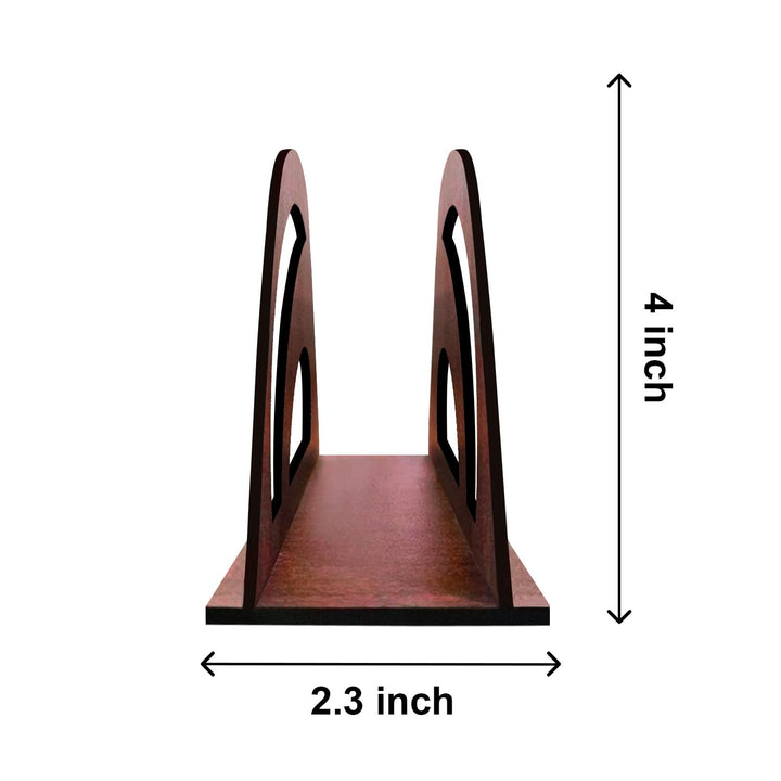 Wooden Napkin Stand for Table – Handcrafted Tissue Holder for Dining Table, Kitchen &amp; Office Use | Sleek Tabletop Tissue Organizer with Open-Slot Design for Easy Access