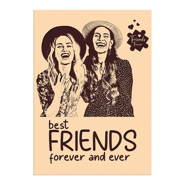 Personalized Engraved Wooden Photo Frame | Customized Photo Frame Gift for Best Friend | Unique Wooden Frame Keepsake