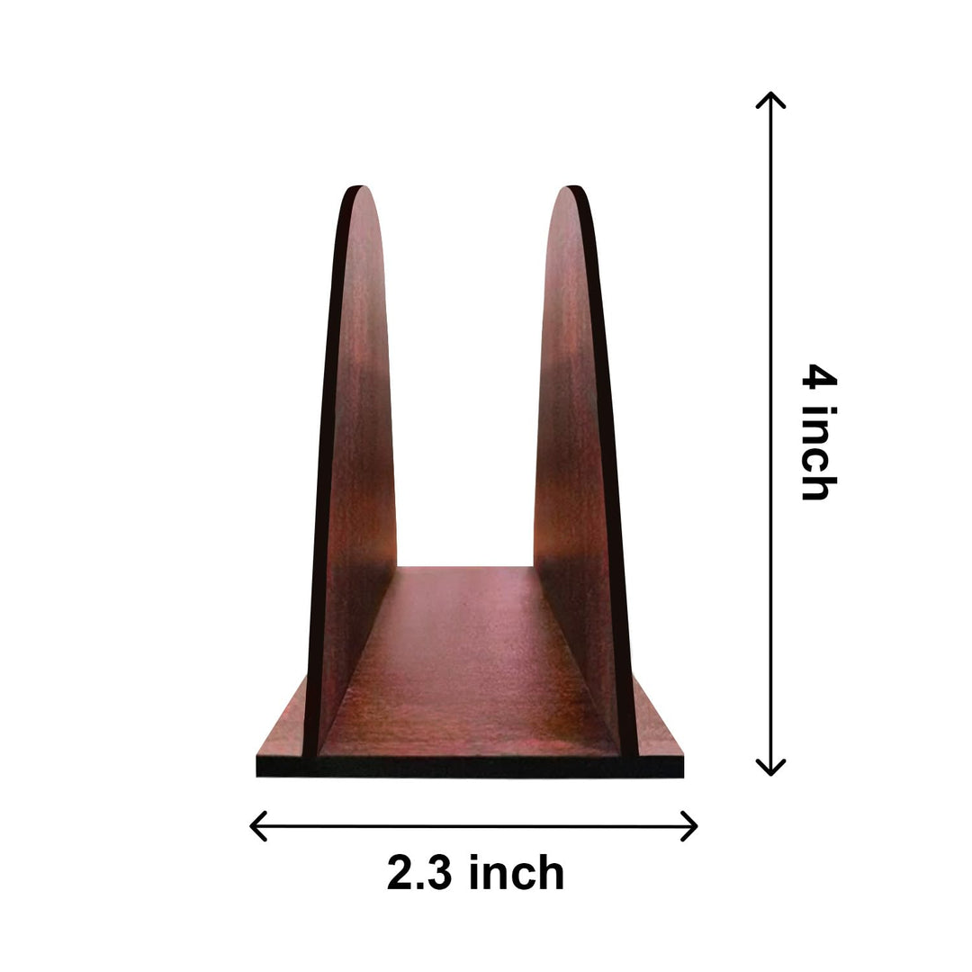 Wooden Tabletop Tissue Holder – Compact Napkin Organizer for Kitchen, Dining Room &amp; Office Spaces | Simple &amp; Functional Wooden Stand (Approx Size: 5.5 x 4 x 2.3 Inch)
