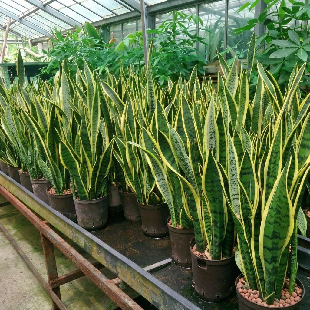 Snake Plant | Low Light Live Plant | NASA Recommended Air Purifying Plant | Sansevieria Zeylanica Easy Care Live Plant