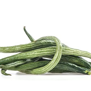Snake Gourd (Trichosanthes cucumerina) Seeds | Serpent Gourd Seeds | Chichinda Fresh Vegetable Seed - Pack of 25+ Seeds