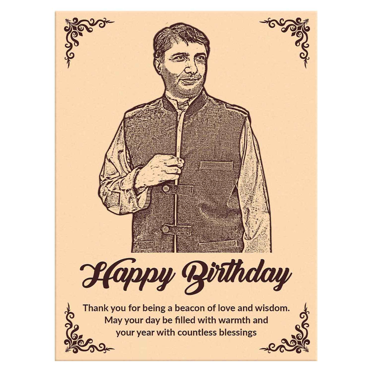 কাস্টম খোদাই করা কাঠের ছবির ফ্রেম - মা, বাবা, জন্মদিন এবং বিশেষ অনুষ্ঠানের জন্য ব্যক্তিগতকৃত কাঠের ফ্রেমের উপহার